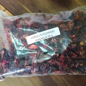 Dried Jamaica [Hibiscus Flowers] (75grs/pkt)
