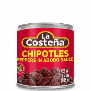 Whole Chipotle Peppers In Adobo Sauce (340grs/can)
